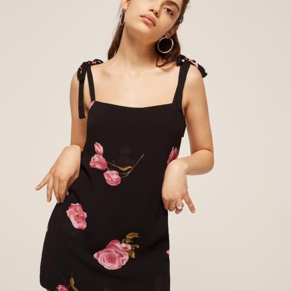 REFORMATION Dixie dress, floral print XS